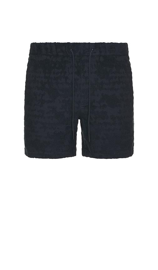 OAS Night Lagoon Terry Shorts in Navy by OAS