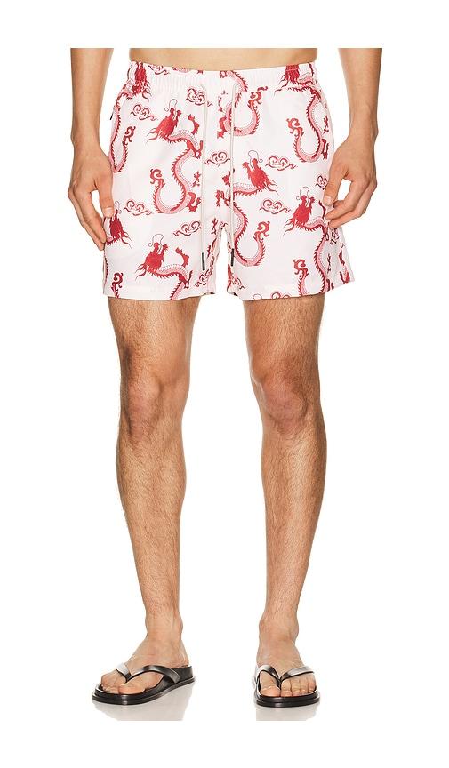 OAS Nimbus Swim Shorts in Red by OAS