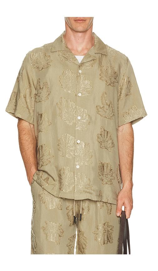 OAS Palmoza Rocco Shirt in Brown by OAS