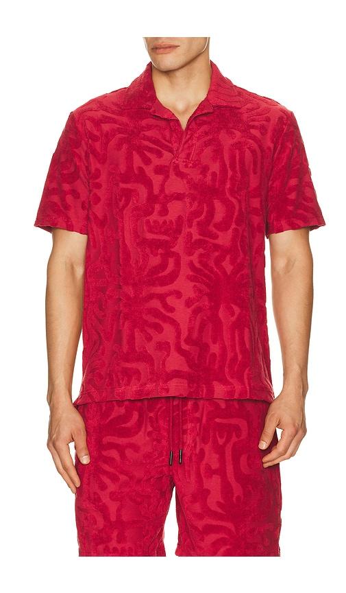 OAS Polo Shirt in Red by OAS