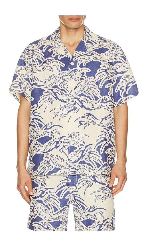 OAS Rouge Cuba Shirt in Blue by OAS