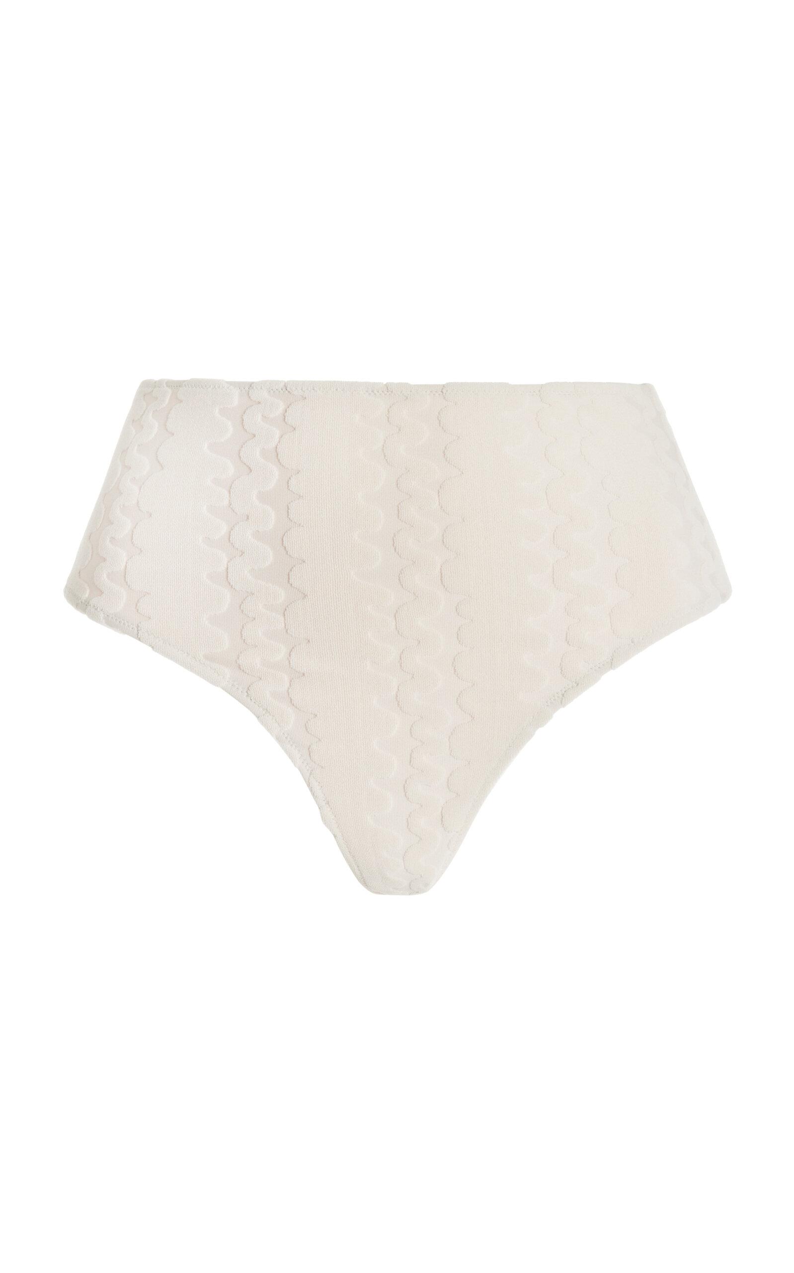 Oas Riva Ruched High-Rise Bikini Bottom - Moda Operandi by OAS