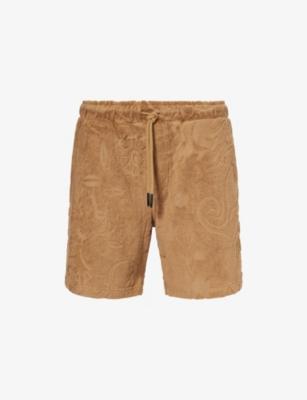 Porto Devore Cotton-Blend Shorts by OAS