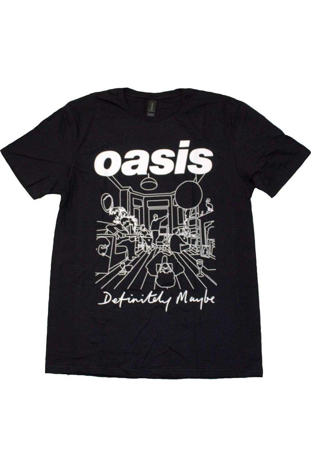 Definitely Maybe Line Drawing T-Shirt by OASIS