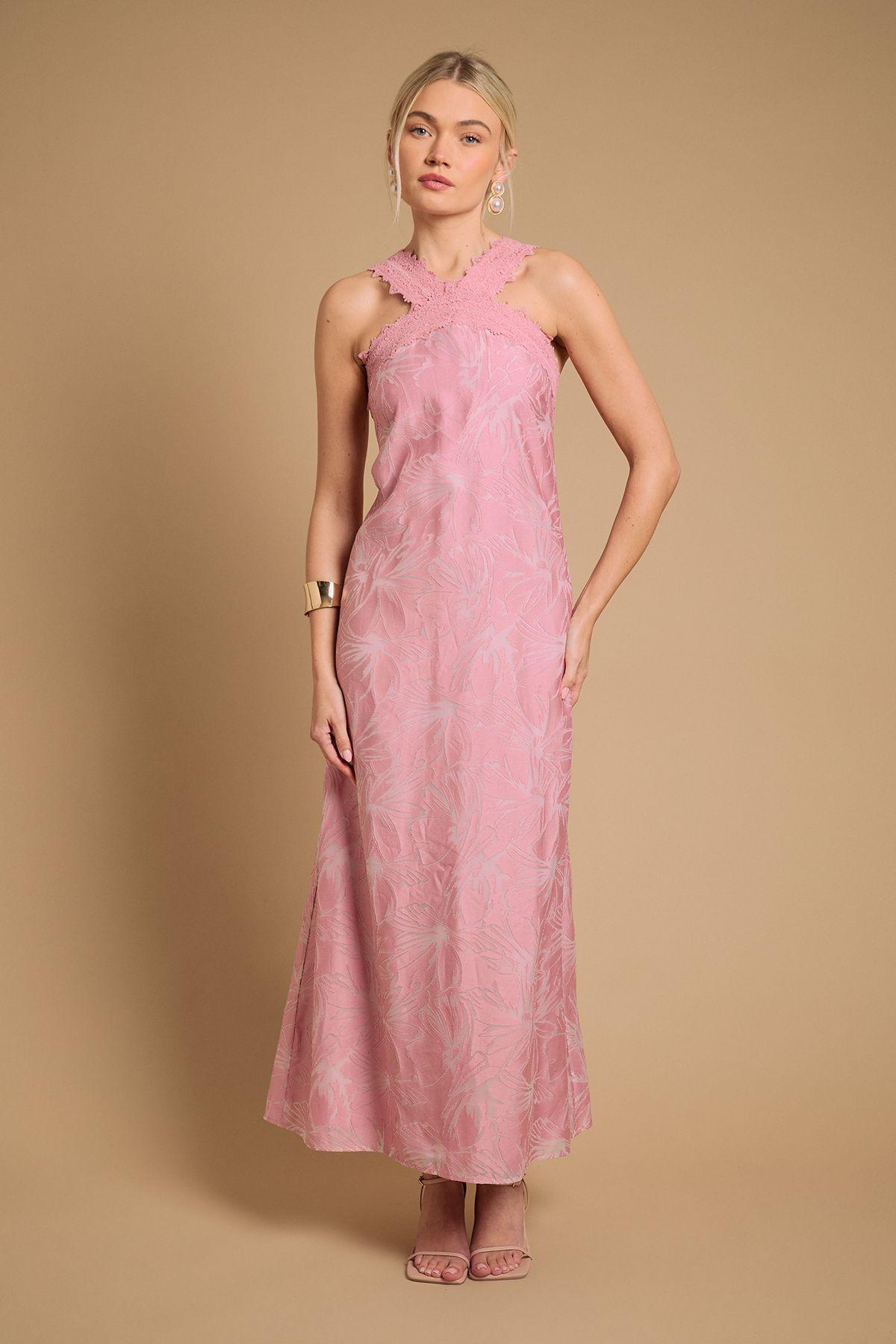 Halterneck Maxi Dress by OASIS