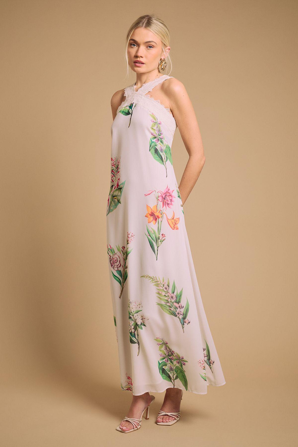 Halterneck Maxi Dress by OASIS