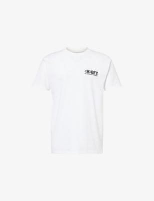 All Seeing Short-Sleeve Cotton T-Shirt by OBEY