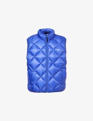 Compass Quilted Nylon Gilet by OBEY