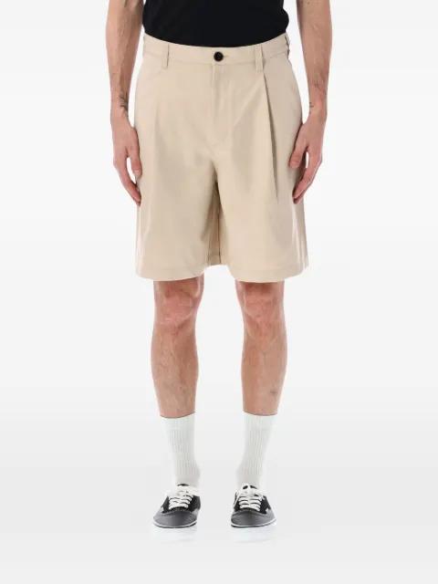 Dean pleated shorts by OBEY