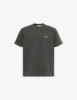 Lowercase Pigment Short-Sleeves Cotton-Jersey T-Shirt by OBEY Lowercase Pigment Short-Sleeves Cotton-Jersey T-Shirt by OBEY