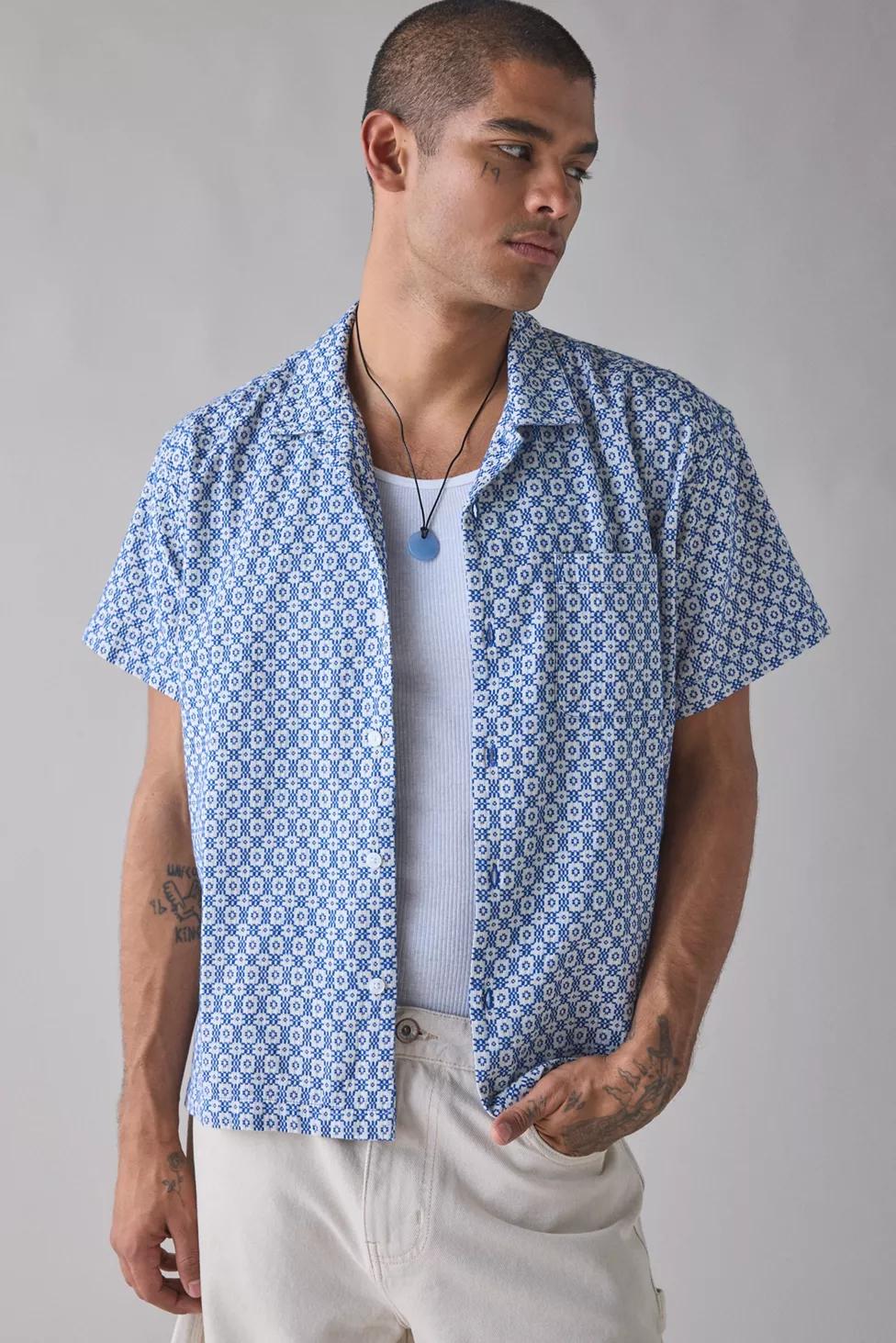 OBEY Adrian Woven Short Sleeve Shirt by OBEY