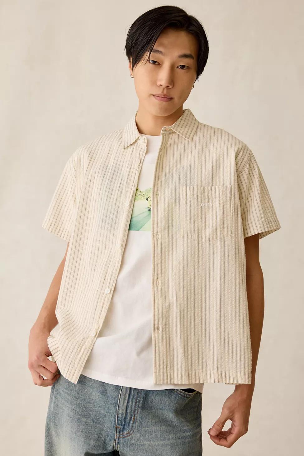 OBEY Alan Woven Button-Down Shirt by OBEY