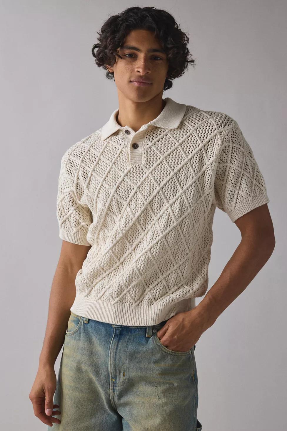OBEY Eryk Short Sleeve Polo Sweater by OBEY