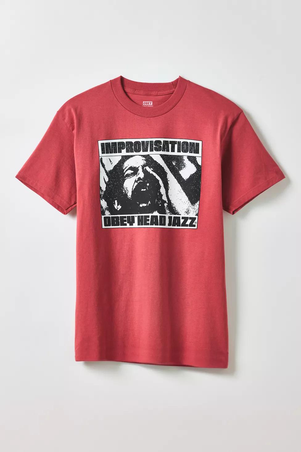 OBEY Improvisation Graphic Tee by OBEY
