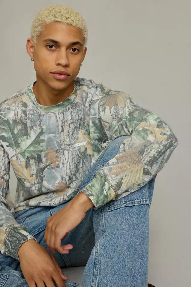 OBEY League Graphic Thermal Long Sleeve Tee by OBEY