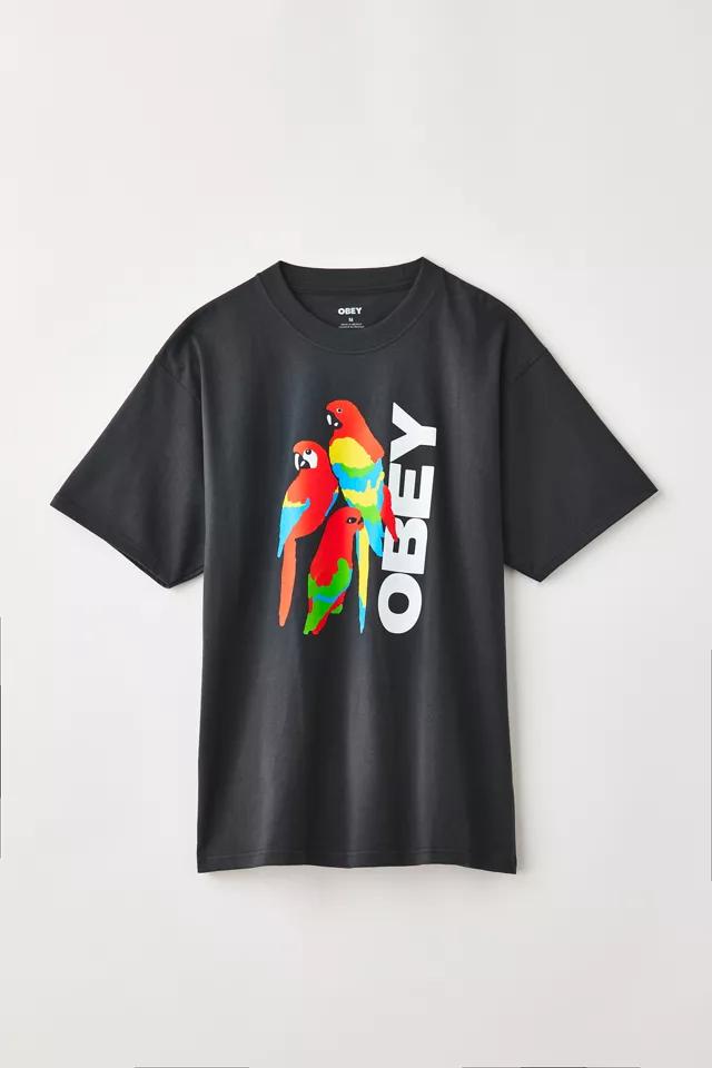 OBEY Parrots Graphic Tee by OBEY