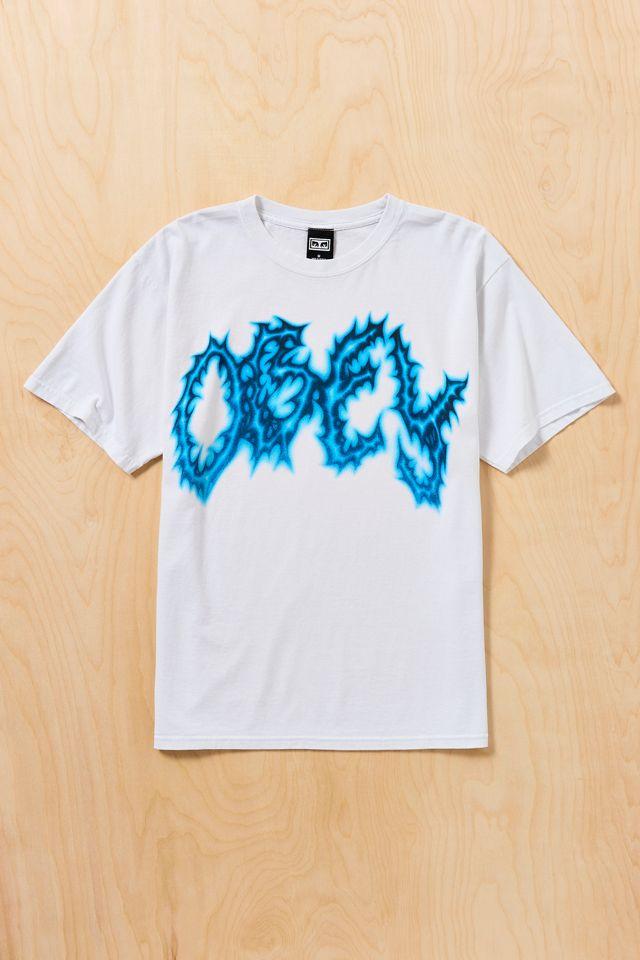 OBEY UO Exclusive Jagged Logo Graphic Tee by OBEY