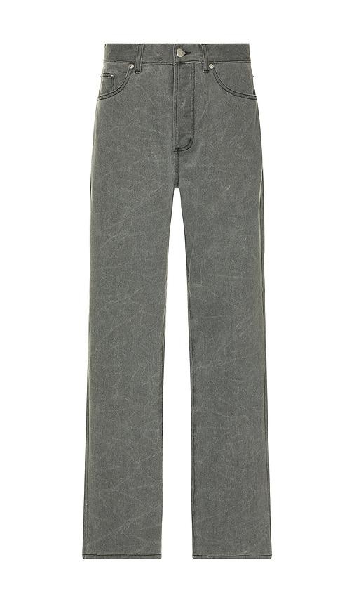 Obey Classic Wrinkle Baggy Denim in Black by OBEY