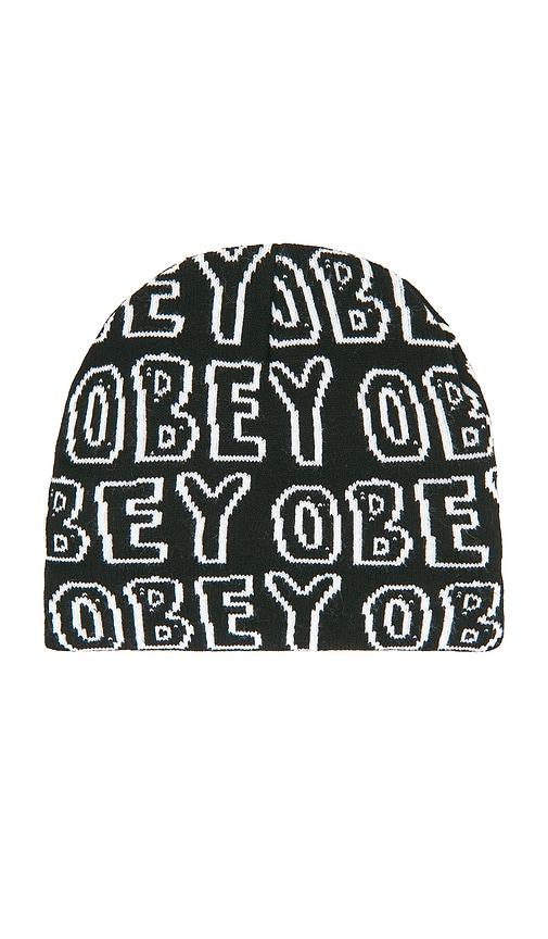 Obey Obey Common Beanie in Black by OBEY