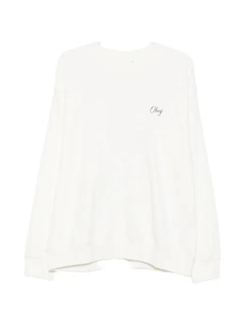 Paper Rose graphic-print sweatshirt by OBEY