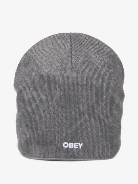 Silo snake-print beanie hat by OBEY