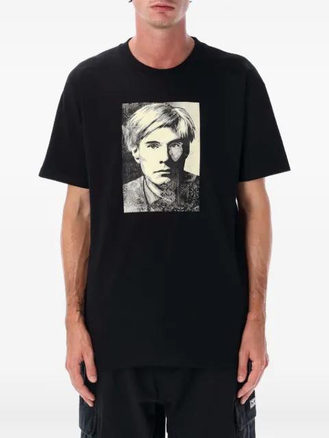 Warhol-portrait T-shirt by OBEY