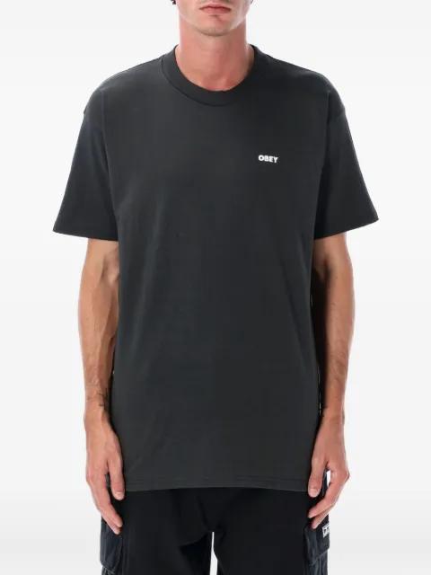 World in Flames T-shirt by OBEY