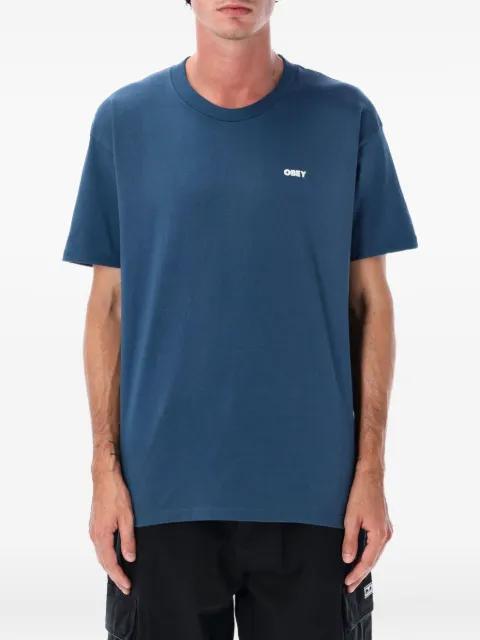 World in Flames T-shirt by OBEY World in Flames T-shirt by OBEY