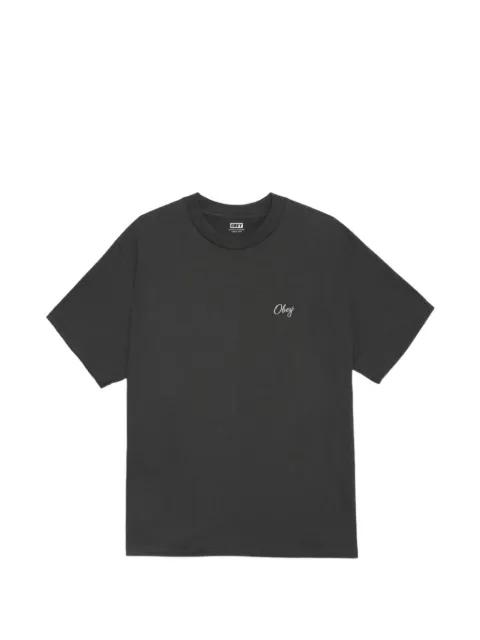 floral print crew neck T-shirt by OBEY