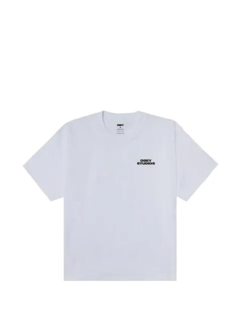 graphic-print crew-neck T-shirt by OBEY