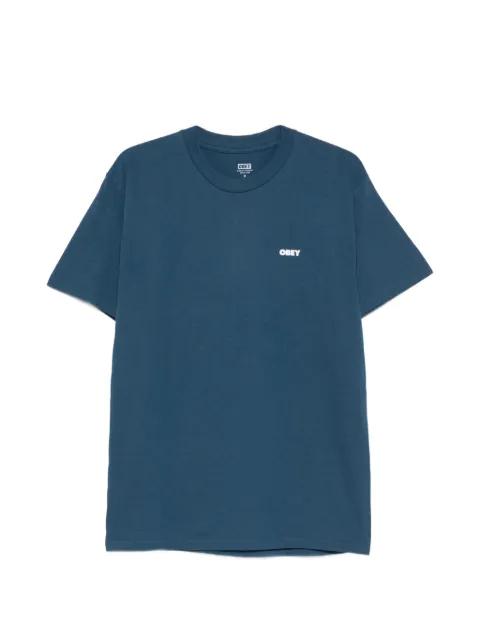 logo-detail T-shirt by OBEY