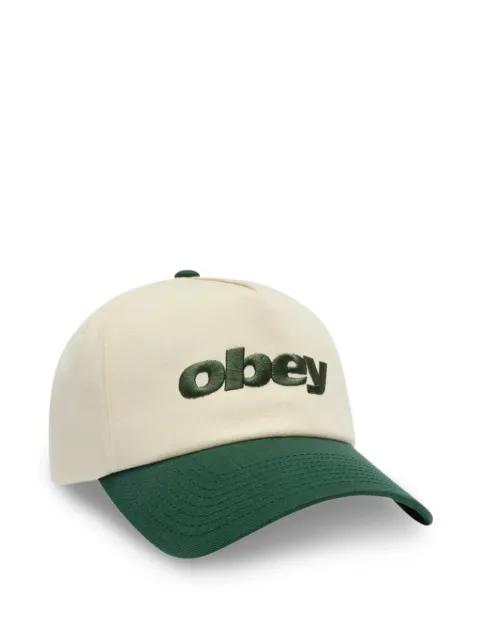logo-embroidered baseball cap by OBEY