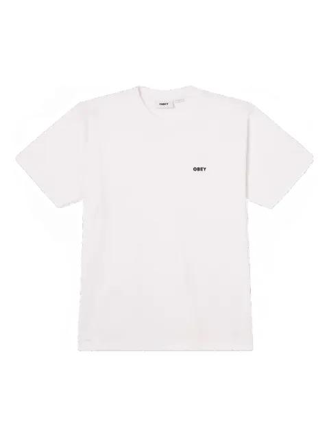 logo-print T-shirt by OBEY
