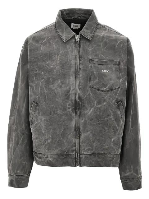 patch-pocket jacket by OBEY