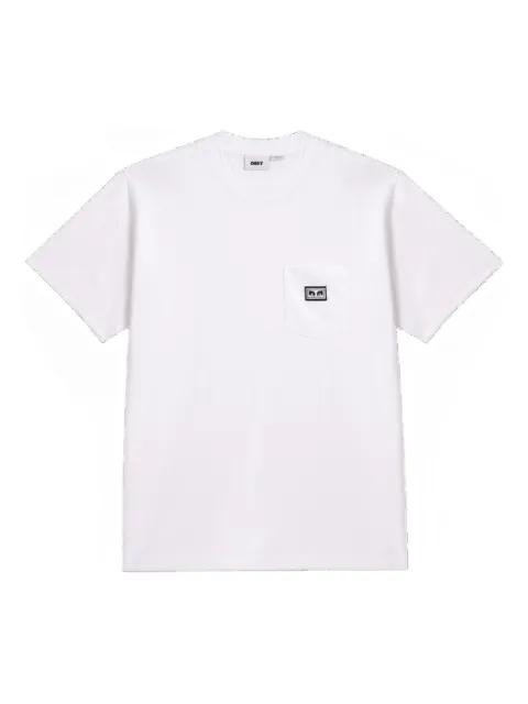 pocket-detail T-shirt by OBEY