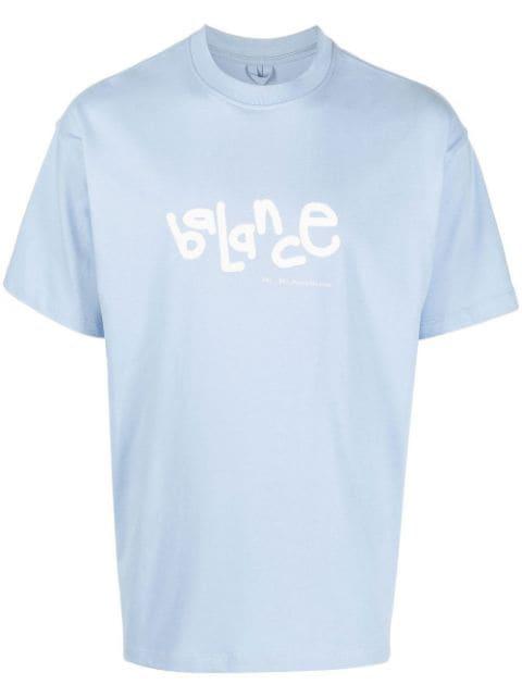 Balance graphic-print T-shirt by OBJECTS IV LIFE