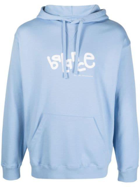 Balance graphic-print hoodie by OBJECTS IV LIFE