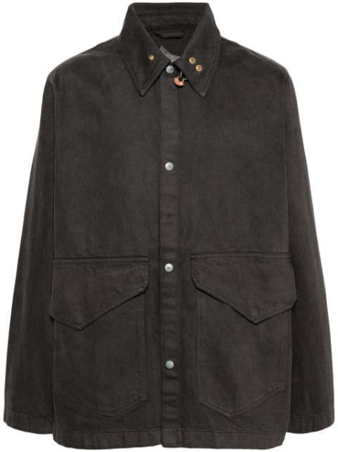 Chore organic cotton shirt jacket by OBJECTS IV LIFE
