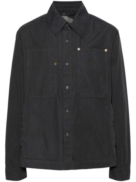 Shell cotton shirt jacket by OBJECTS IV LIFE