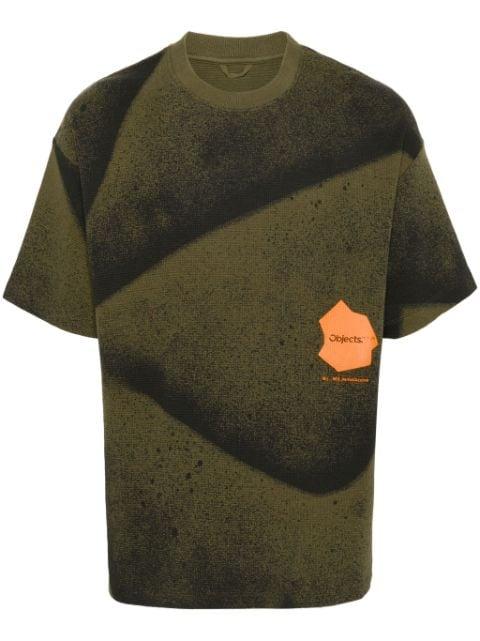 Waffle logo-print cotton T-shirt by OBJECTS IV LIFE