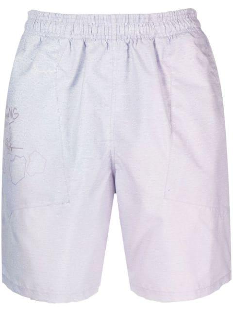 graphic-print shorts by OBJECTS IV LIFE