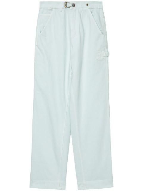 logo-print straight-leg jeans by OBJECTS IV LIFE