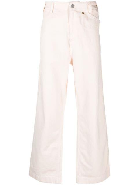 mid-rise wide-leg jeans by OBJECTS IV LIFE