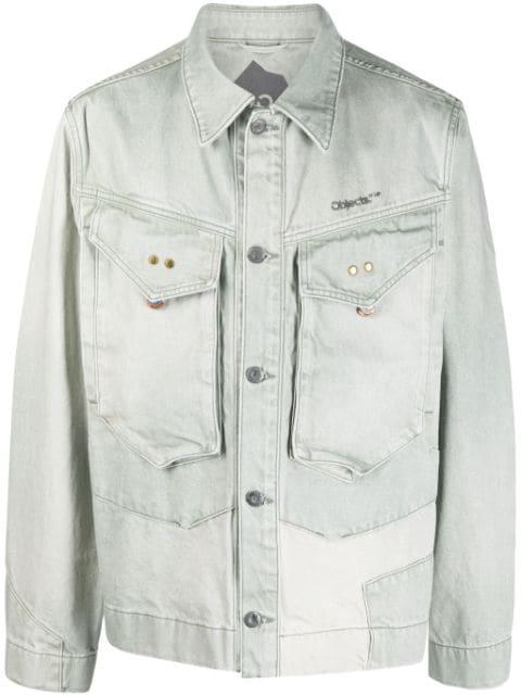 panelled denim jacket by OBJECTS IV LIFE