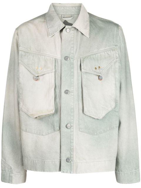 panelled denim jacket by OBJECTS IV LIFE