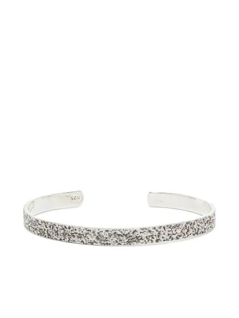 textured cuff bracelet by OBSIDIAN