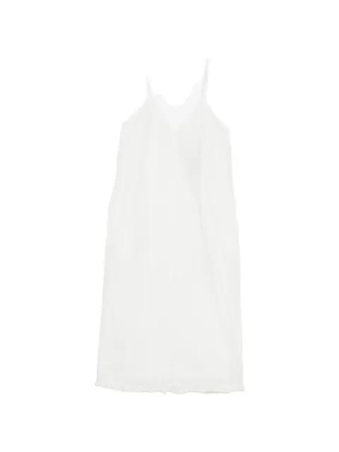 Joy strap ruffled midi dress by OCCLEUS