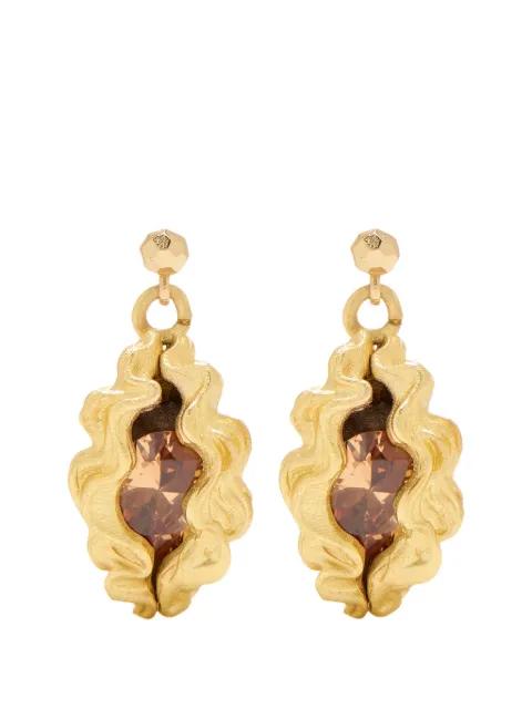 Panopea drop earrings by OCEANUS