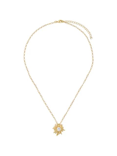 Sunburst sun-pendant necklaces by OCEANUS
