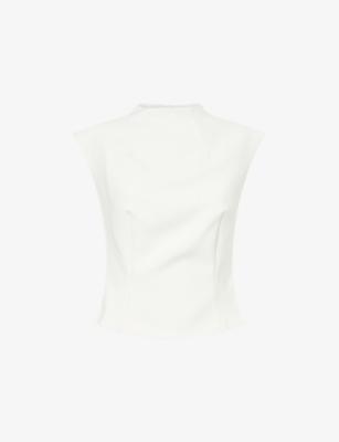 The Ultimate Muse Sleeveless Stretch-Woven Top by ODD MUSE